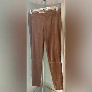 Max Studio Tan Suede Trousers
